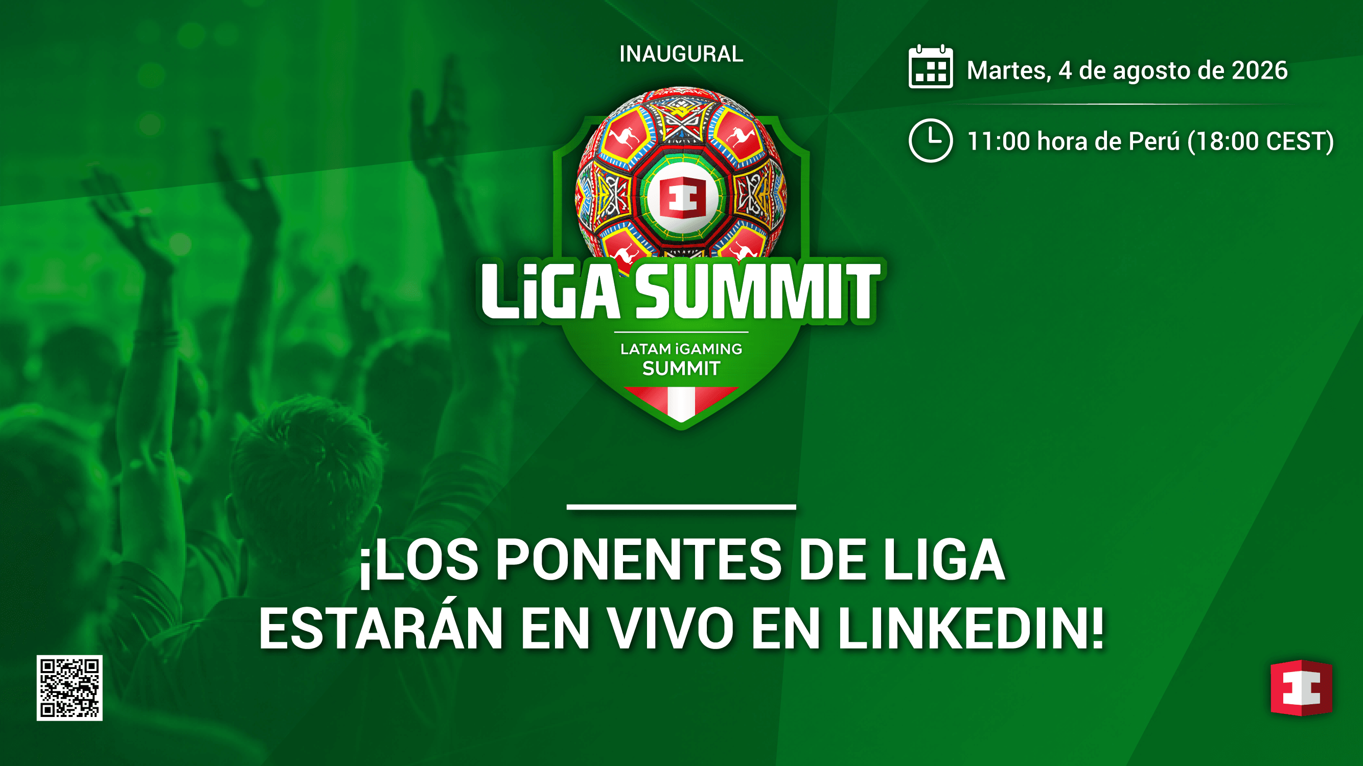 LiGA Summit 2026 organiza webinar sobre gaming en Perú