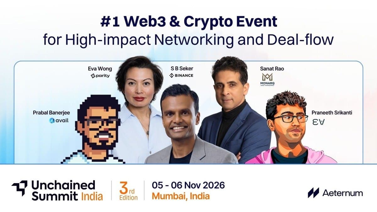 Aeternum Announces Unchained Summit India Debut in Mumbai